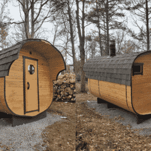 square barrel sauna canada