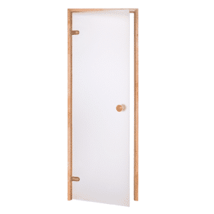 Alder Frame Door Frosted Glass690x1890mm(27 1/8″ x 74 3/8″)Left or Right Hand Opening